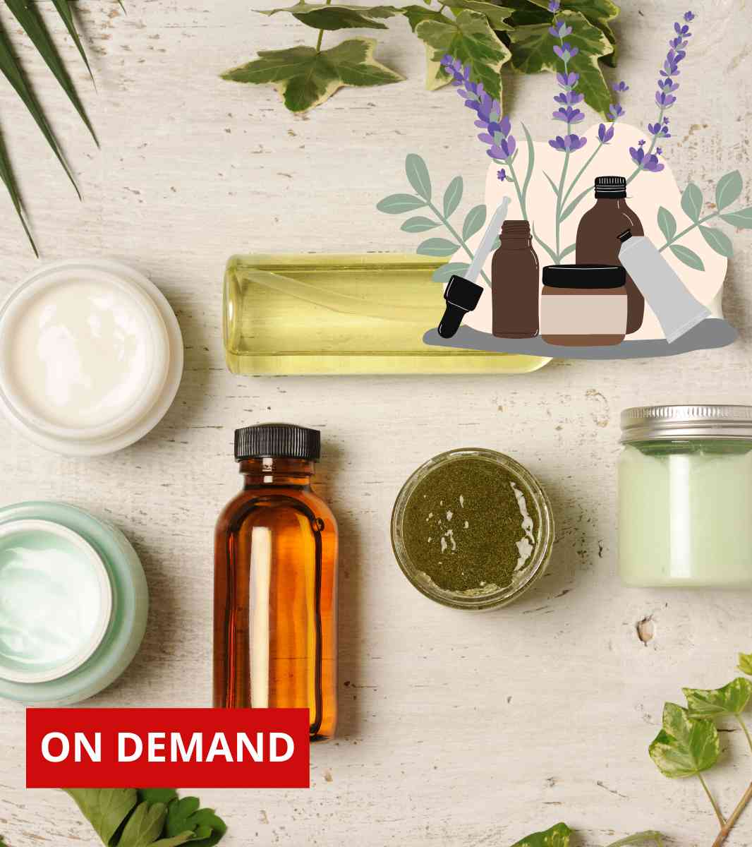 Σεμινάριο εξ αποστάσεως παρασκευής σκευασμάτων ομορφιάς. (Επίπεδο 1)